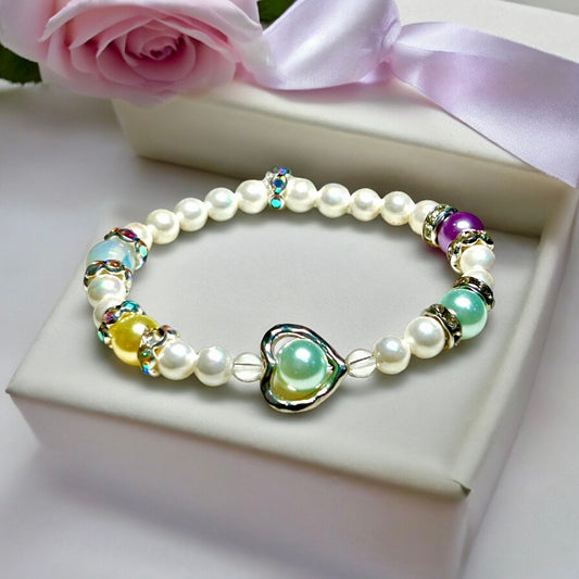 Celebrate Mother's Day with Custom Pearl Birthstone Bracelets