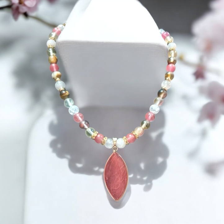 Cherry Quartz Marquis