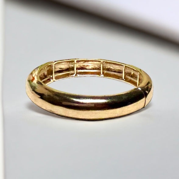 Gold Stretch Bangle