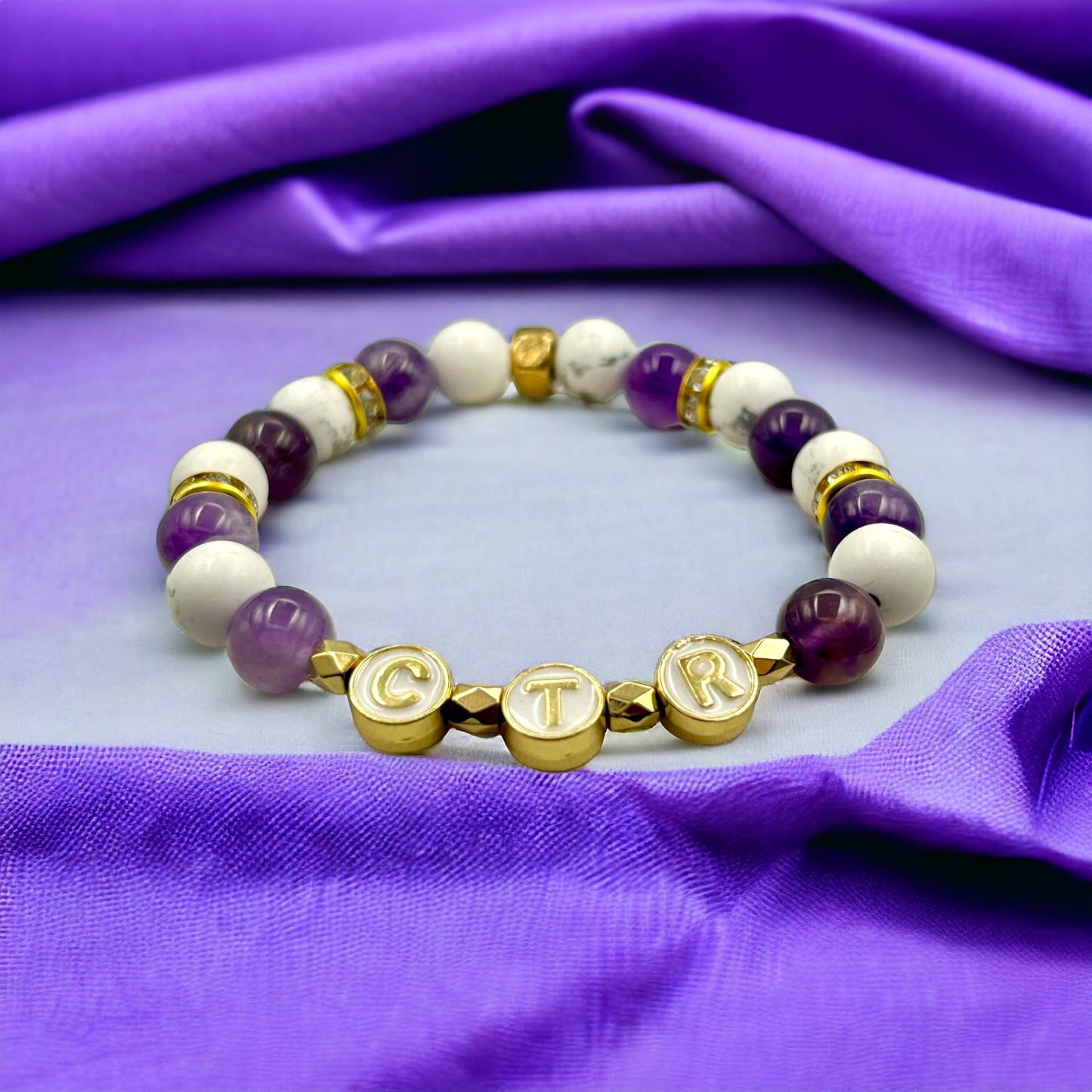 CTR Amethyst and Howlite