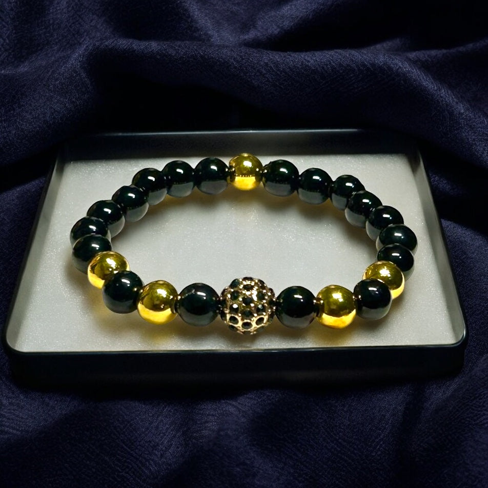 Shimmering Gold Hematite