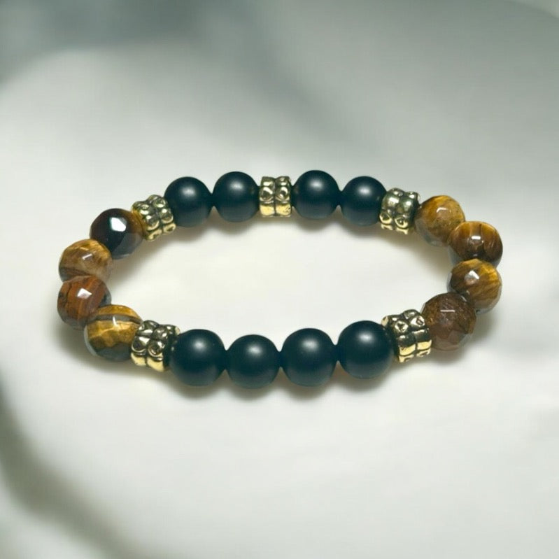 Faceted Tigers Eye