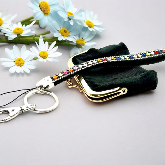 Daisy Wristlet and Coin Purse