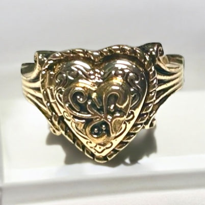 Heart Locket Ring