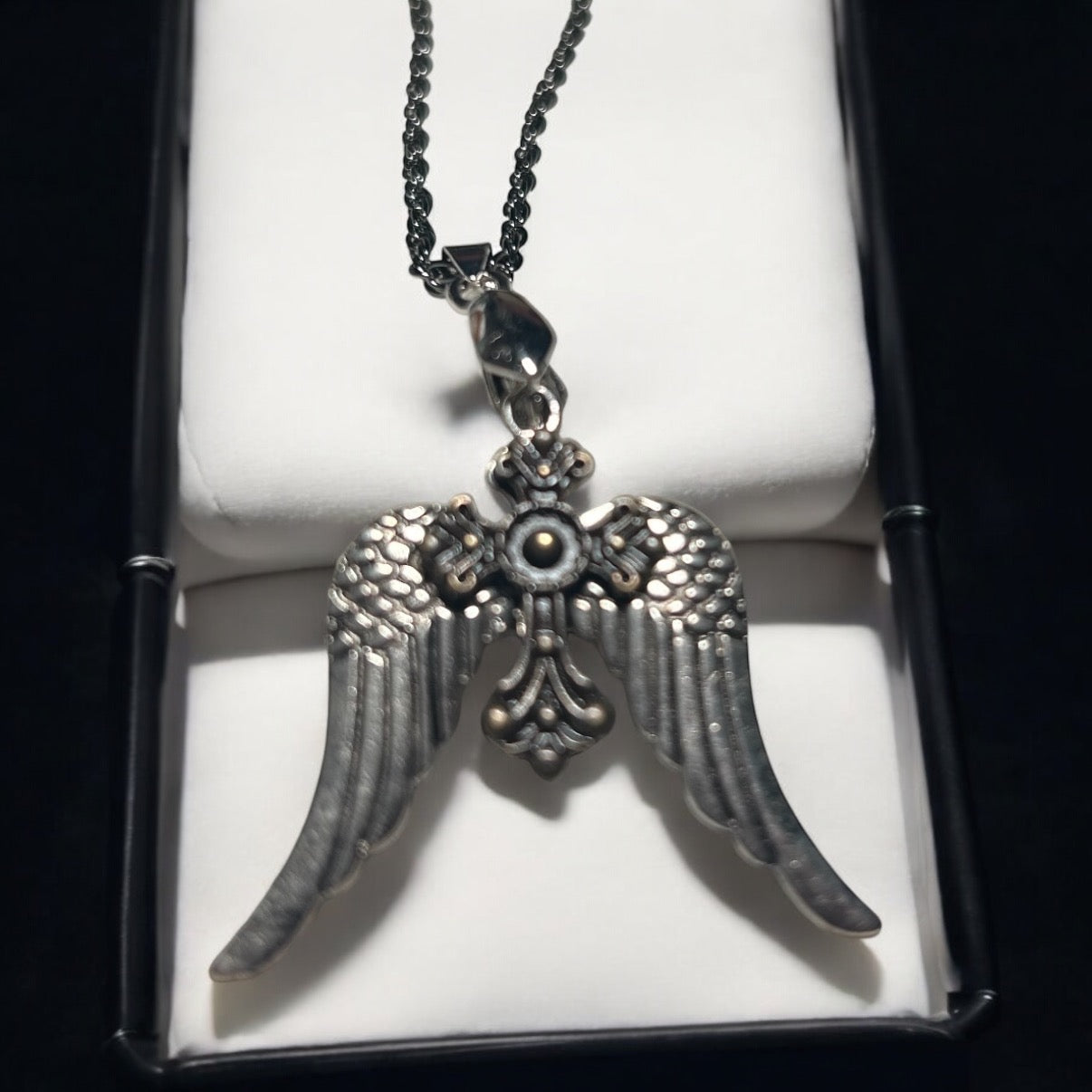 Vintage Wings & Cross