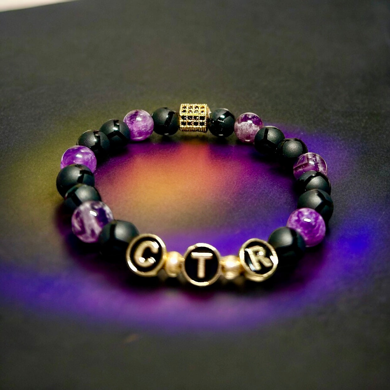 CTR Black Onyx and Amethyst