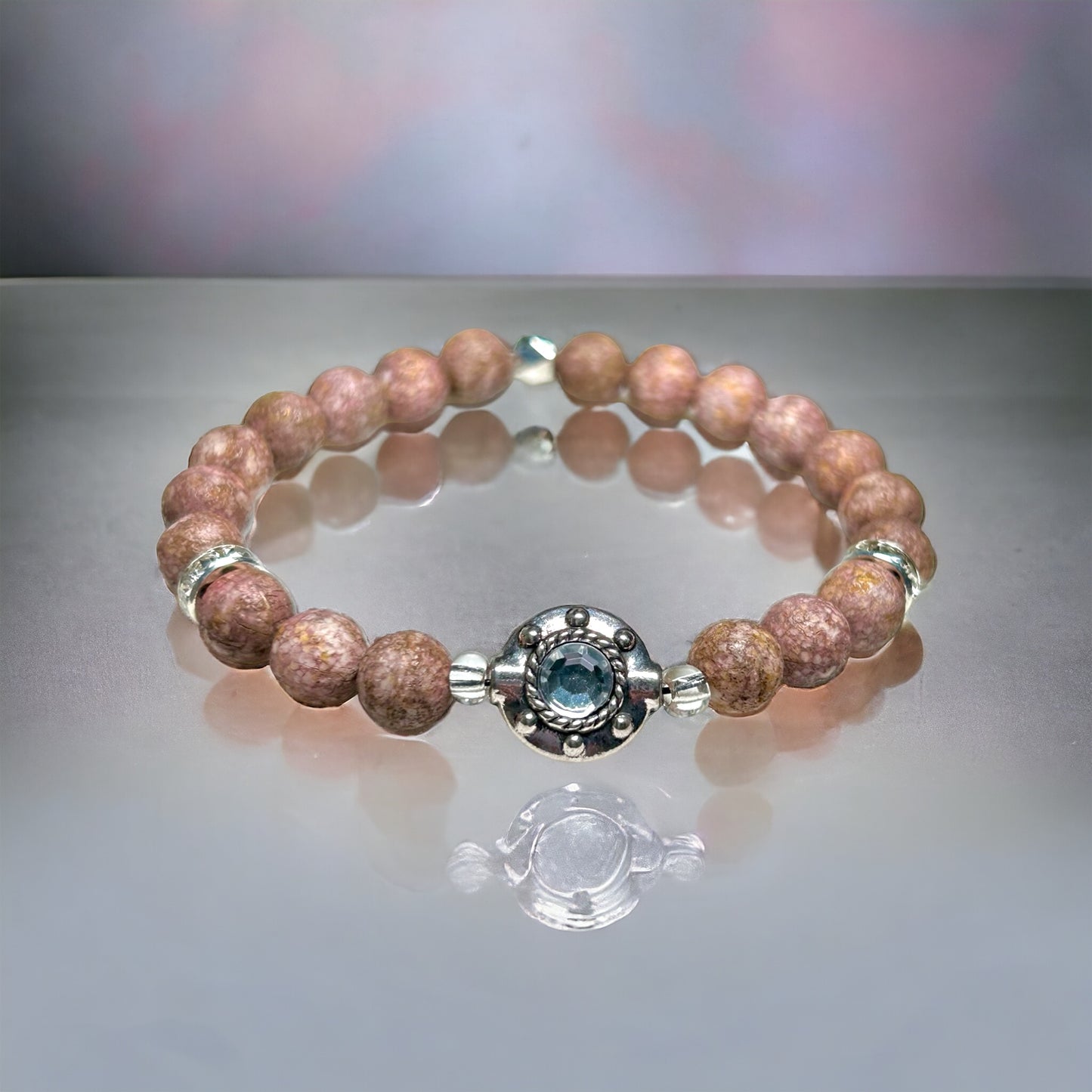 Through the Looking Glass Rose Laborite Bracelet