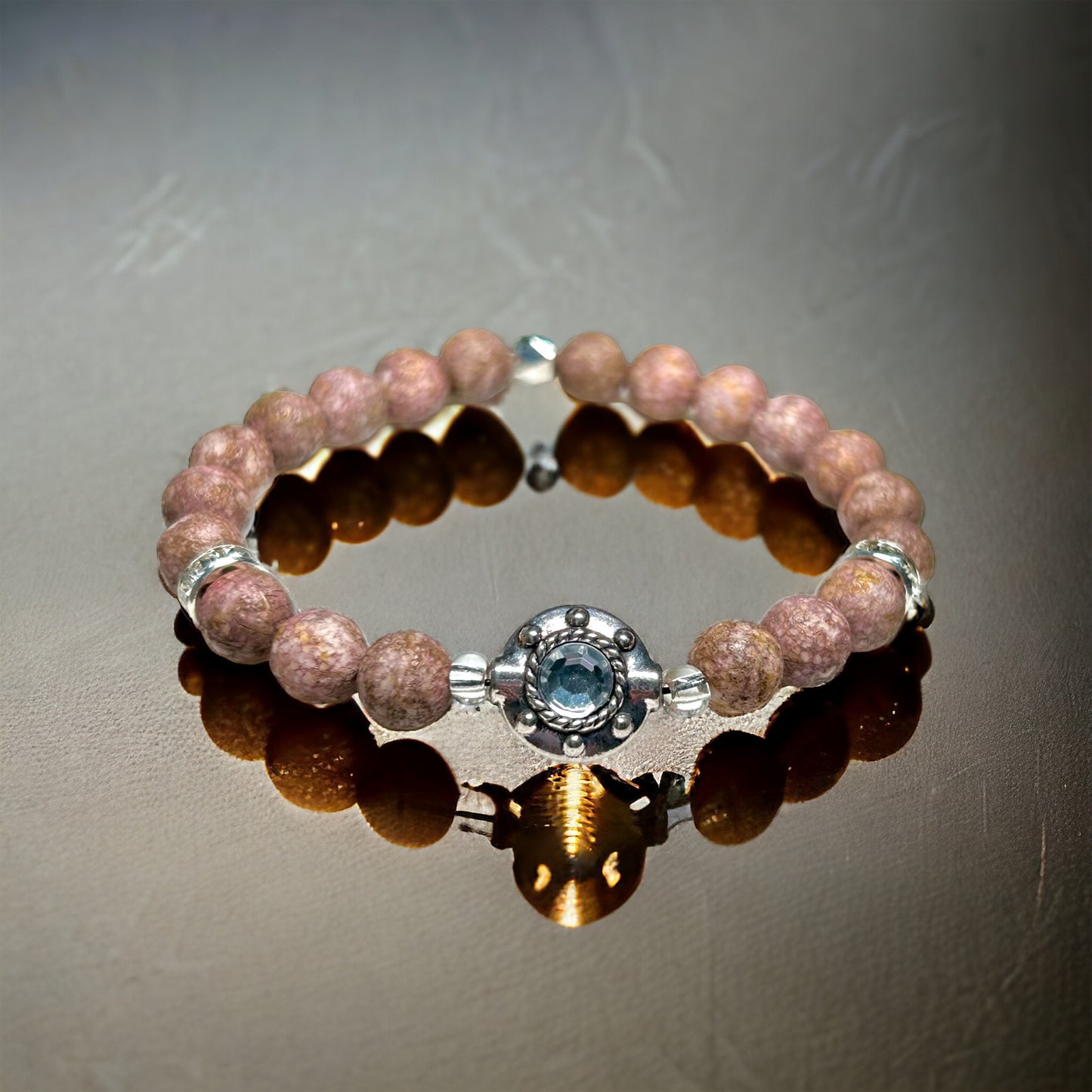 Through the Looking Glass Rose Laborite Bracelet