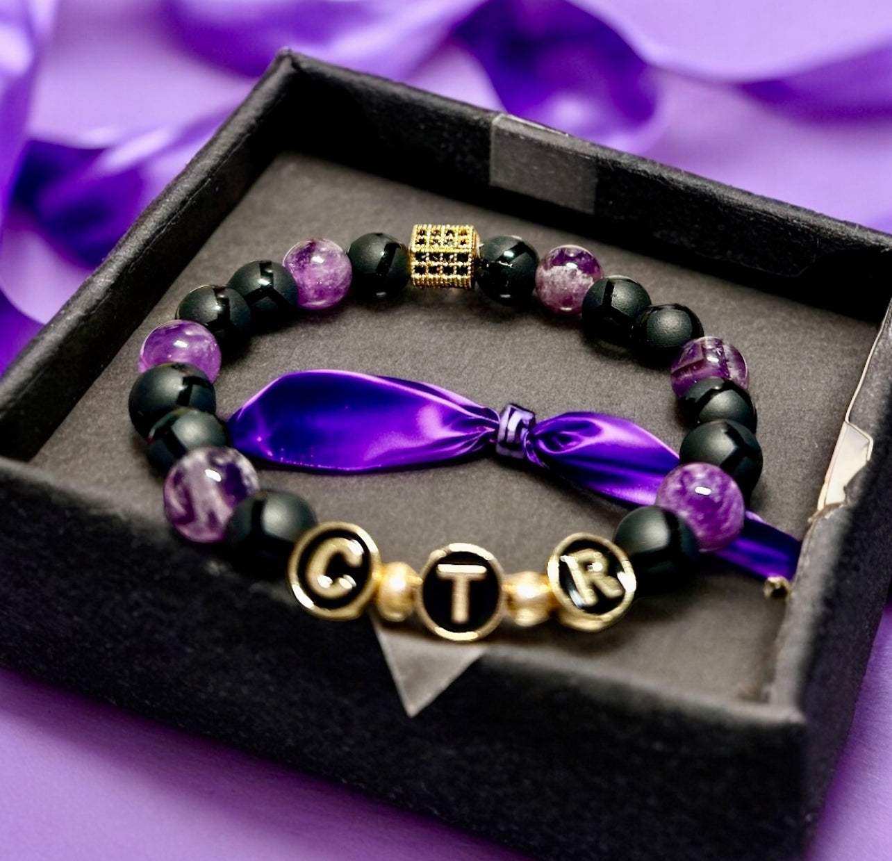 CTR Black Onyx and Amethyst