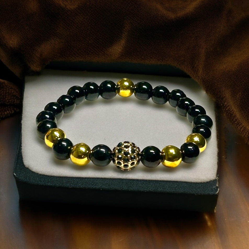 Shimmering Gold Hematite