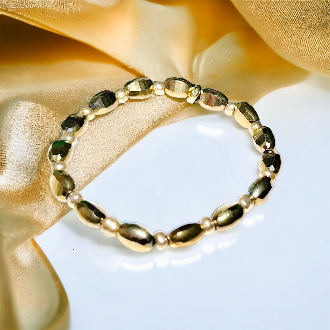 Gold Plated Hematite