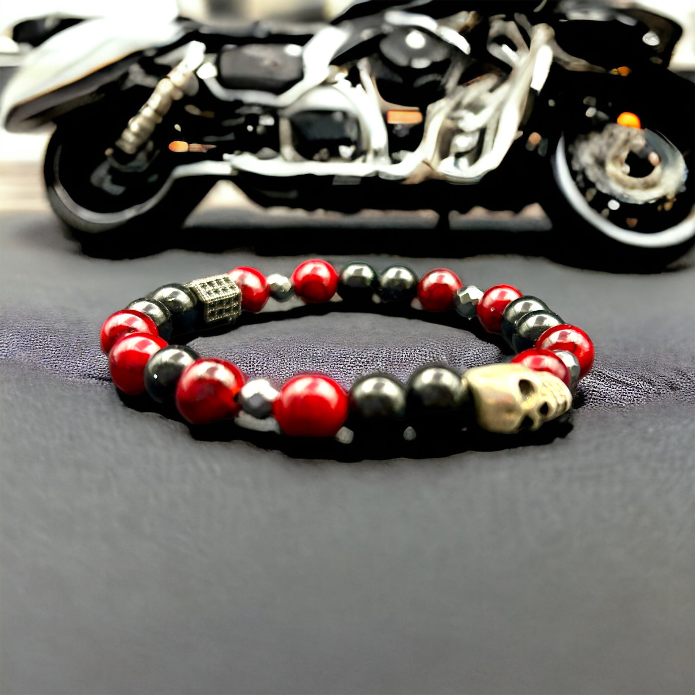 Skull Deep Red