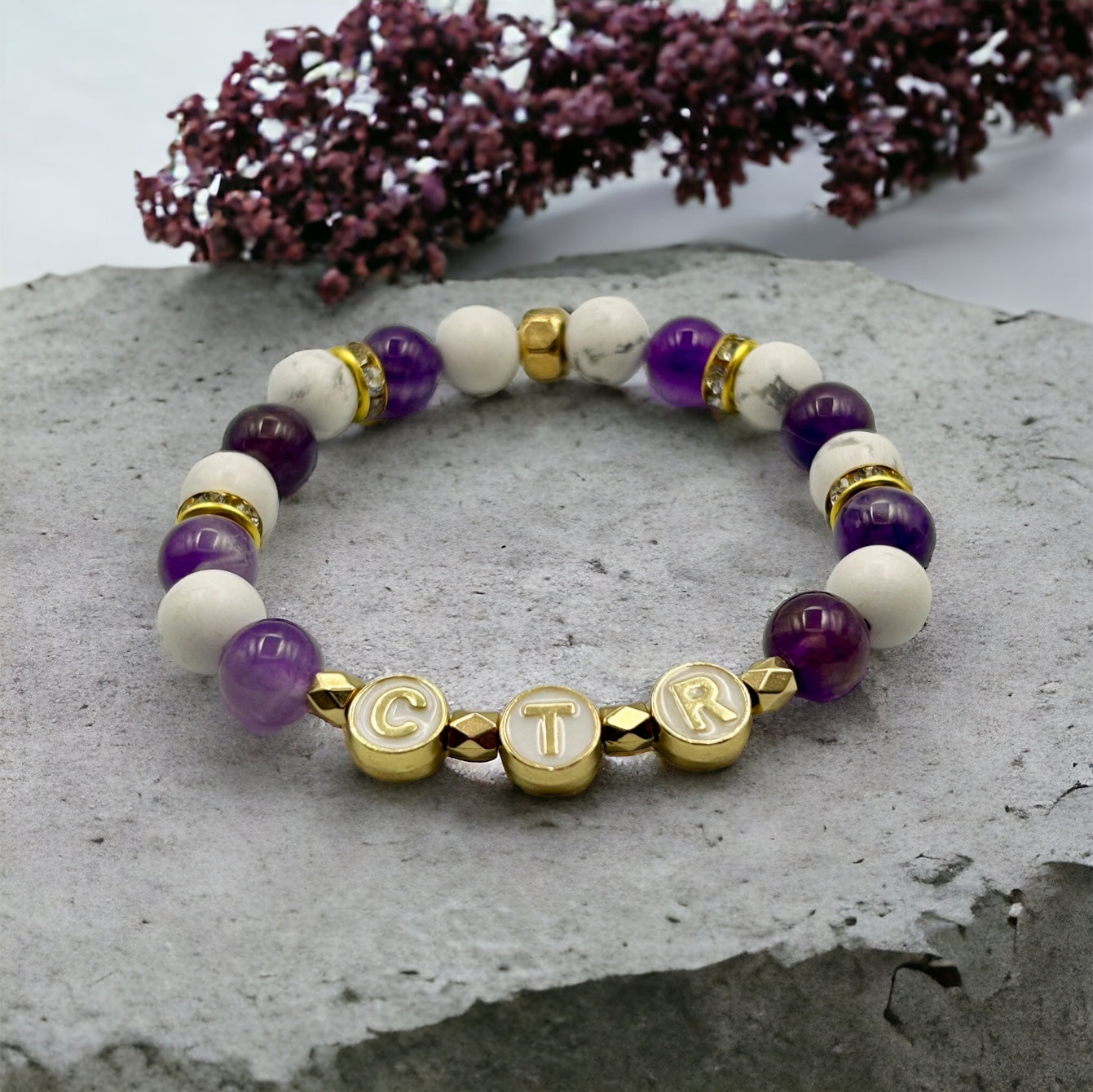 CTR Amethyst and Howlite