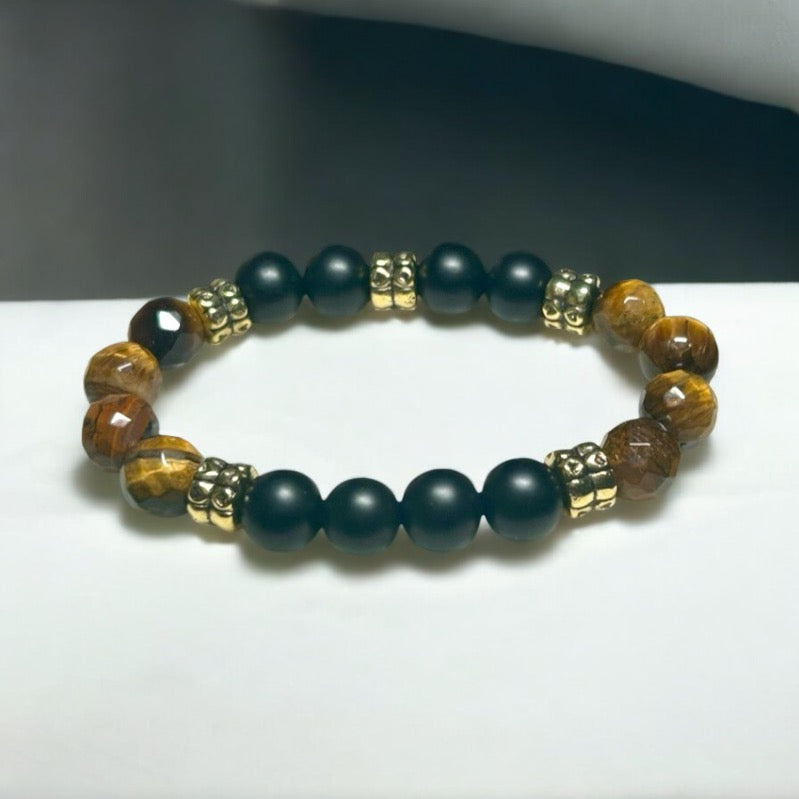 Faceted Tigers Eye