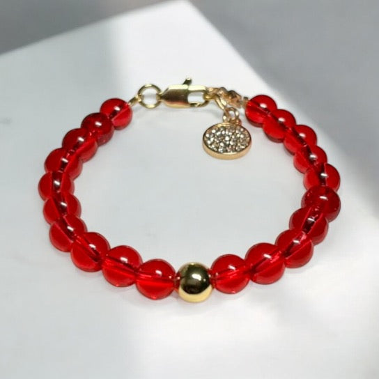 Gold Disc Vivid Red