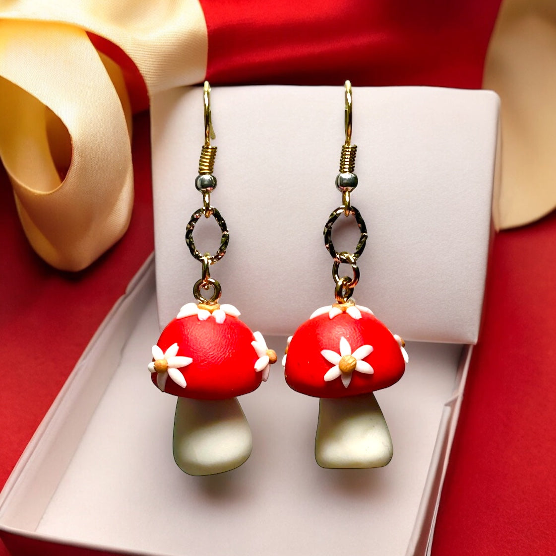 Mushroom Earrings