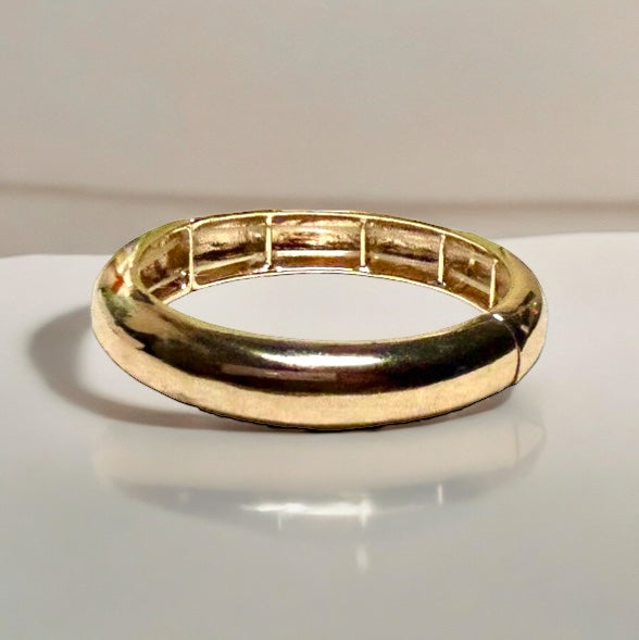 Gold Stretch Bangle