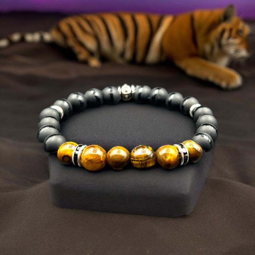 Tigers Eye w/ Black Onyx