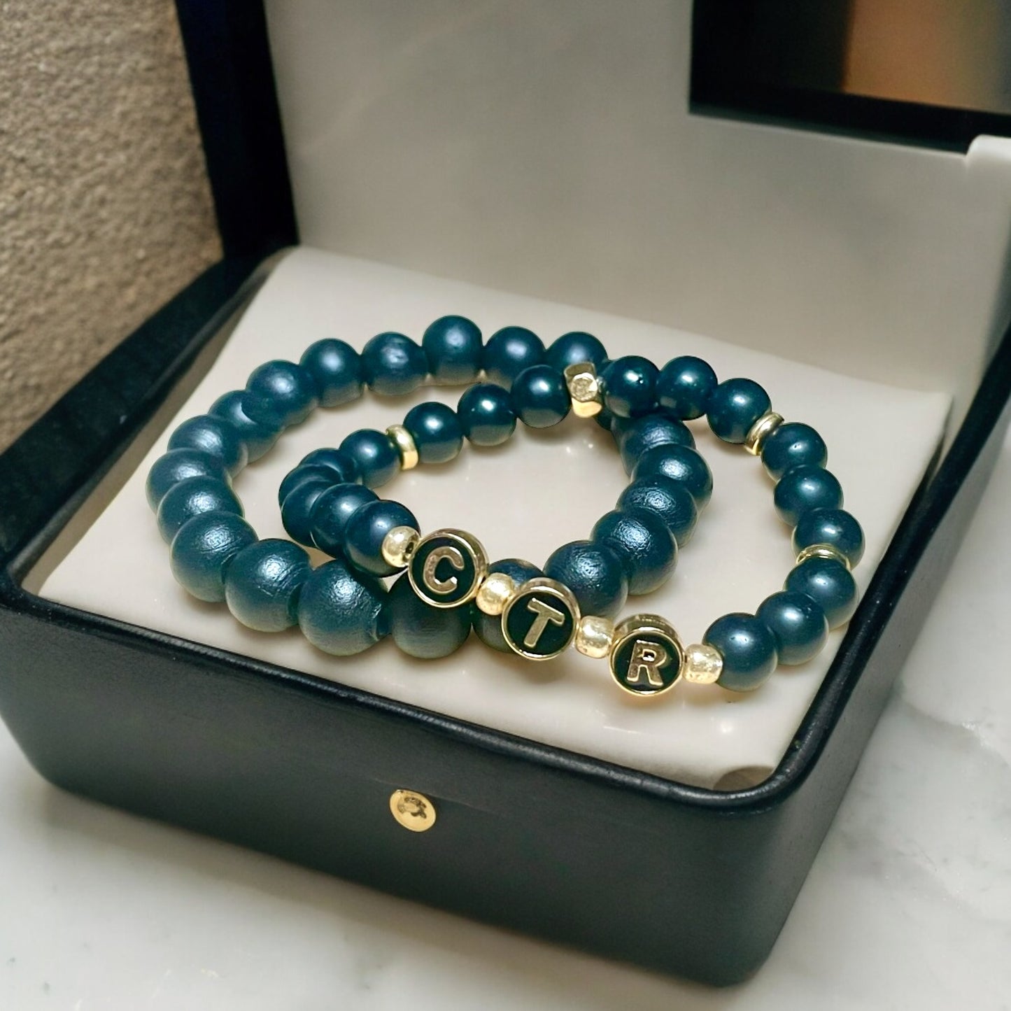 CTR Bracelet with Black Onyx Set