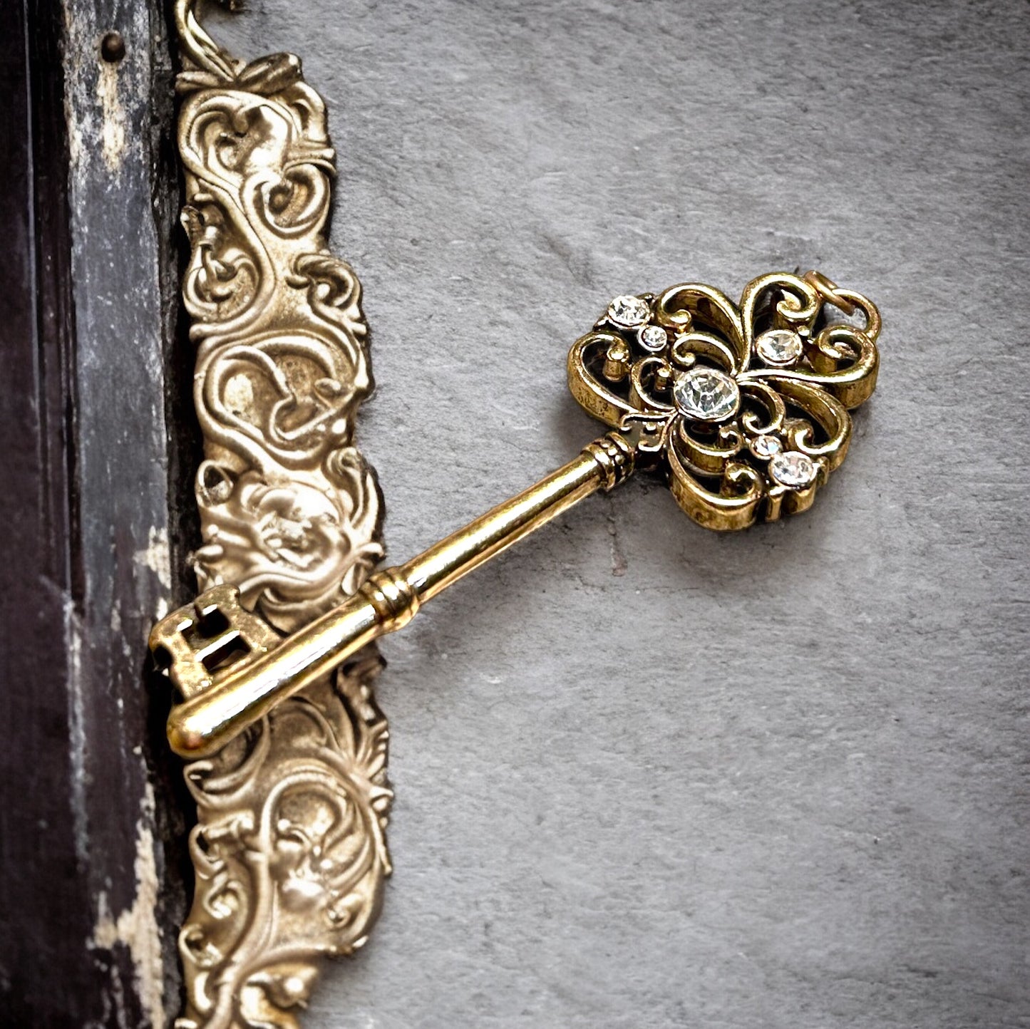 Large Ornate Key Pendant