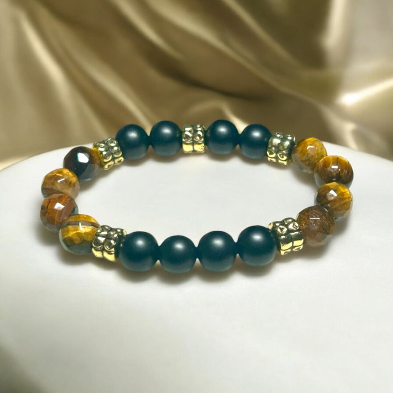 Faceted Tigers Eye