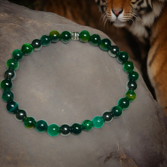 Minimalist Green Tigers Eye