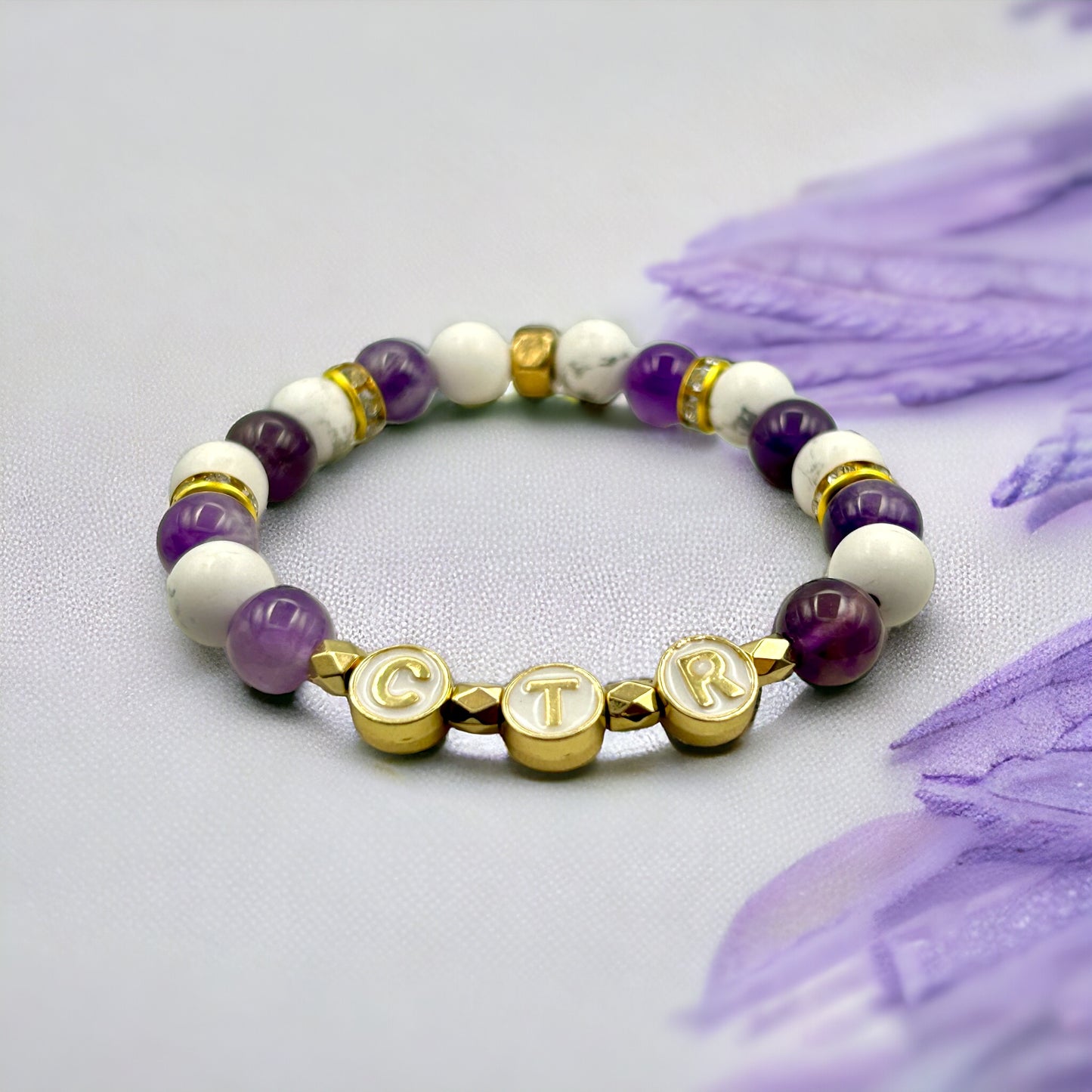 CTR Amethyst and Howlite