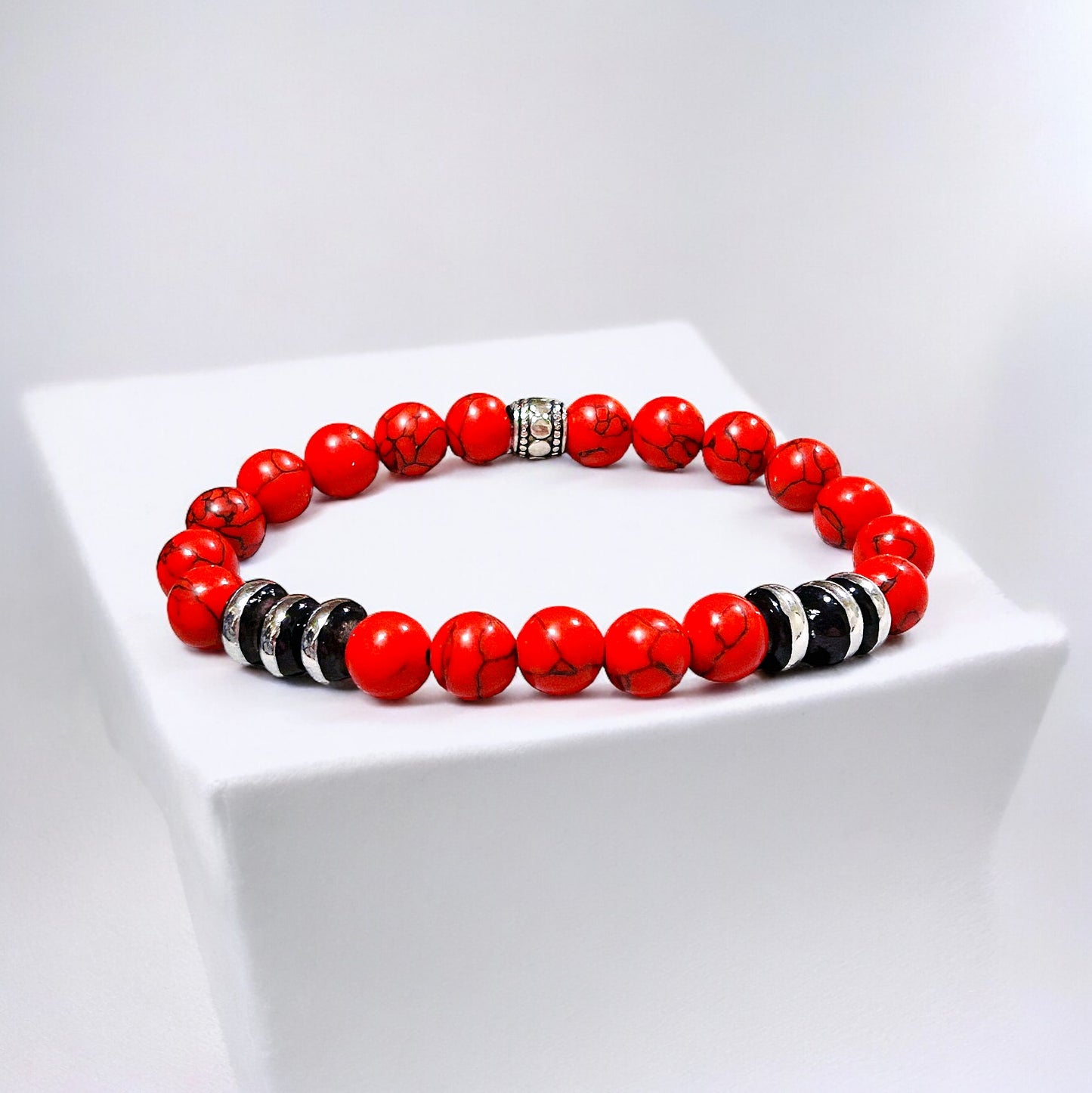 Sphere Red Howlite