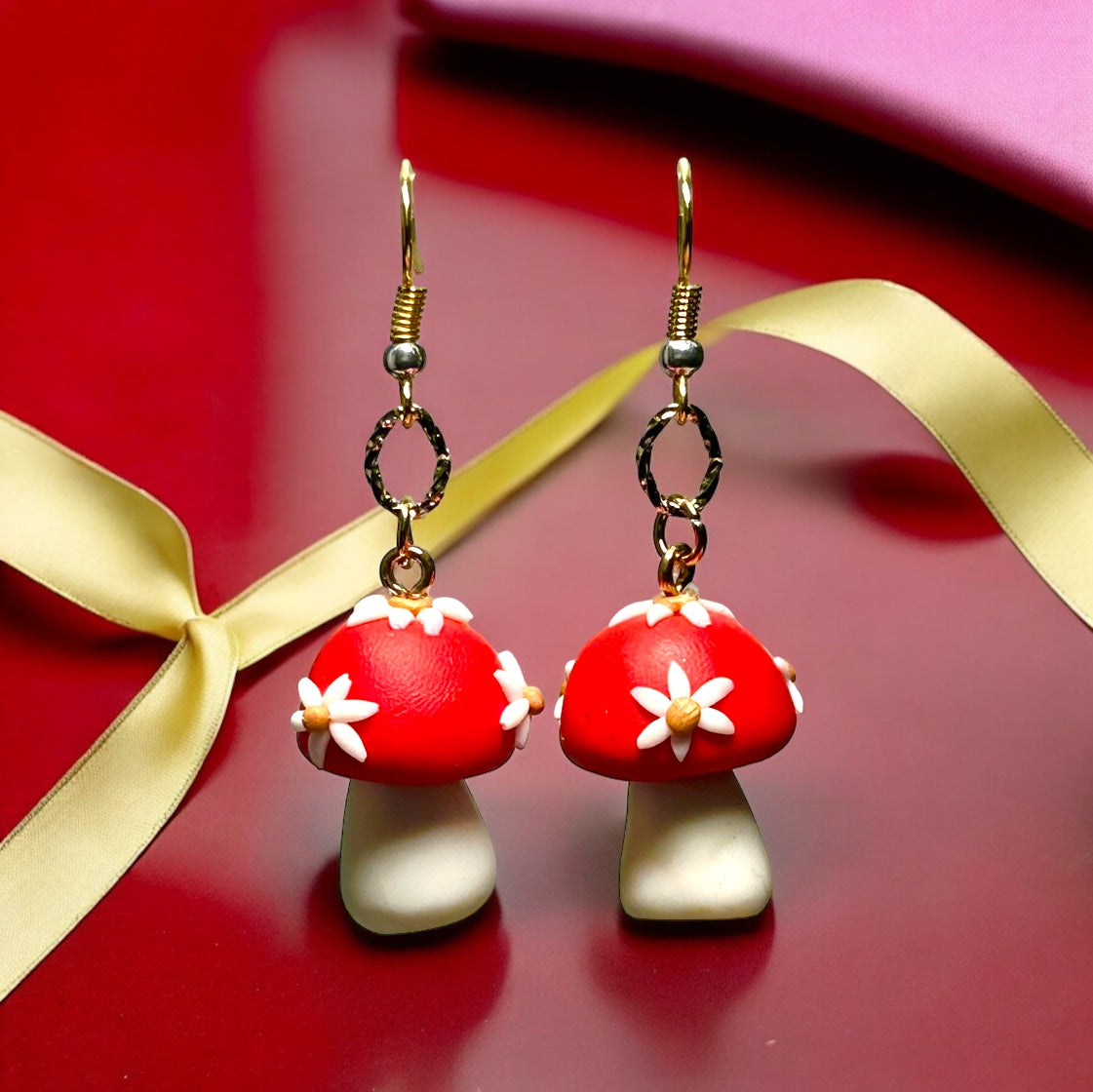 Mushroom Earrings