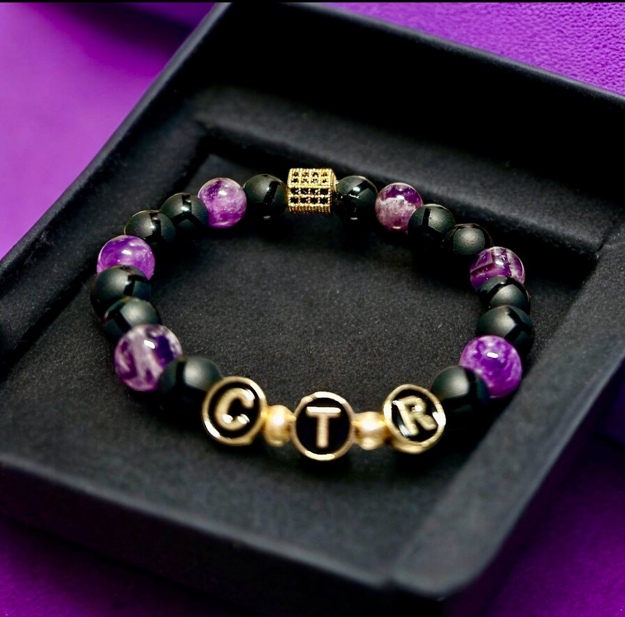 CTR Black Onyx and Amethyst