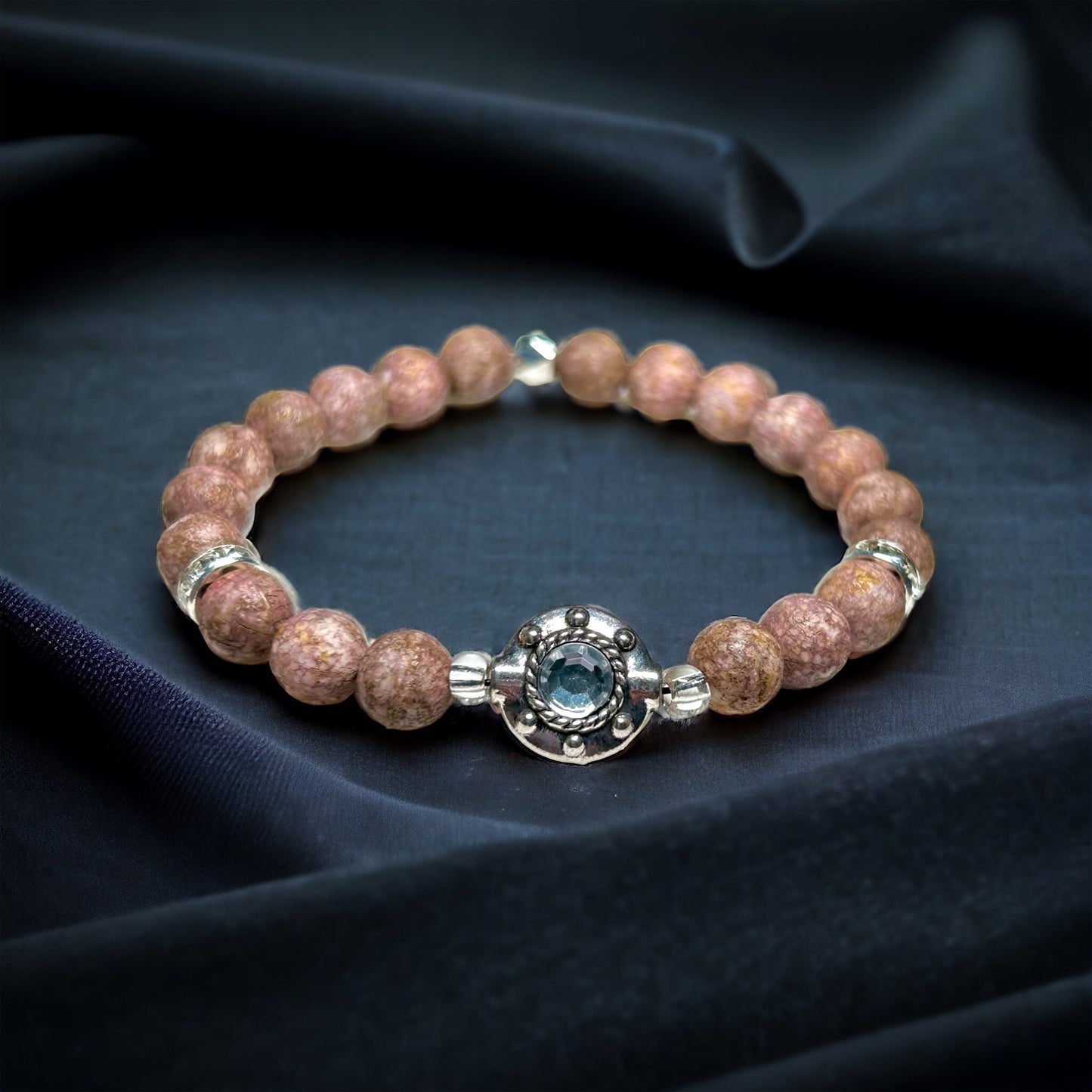 Through the Looking Glass Rose Laborite Bracelet