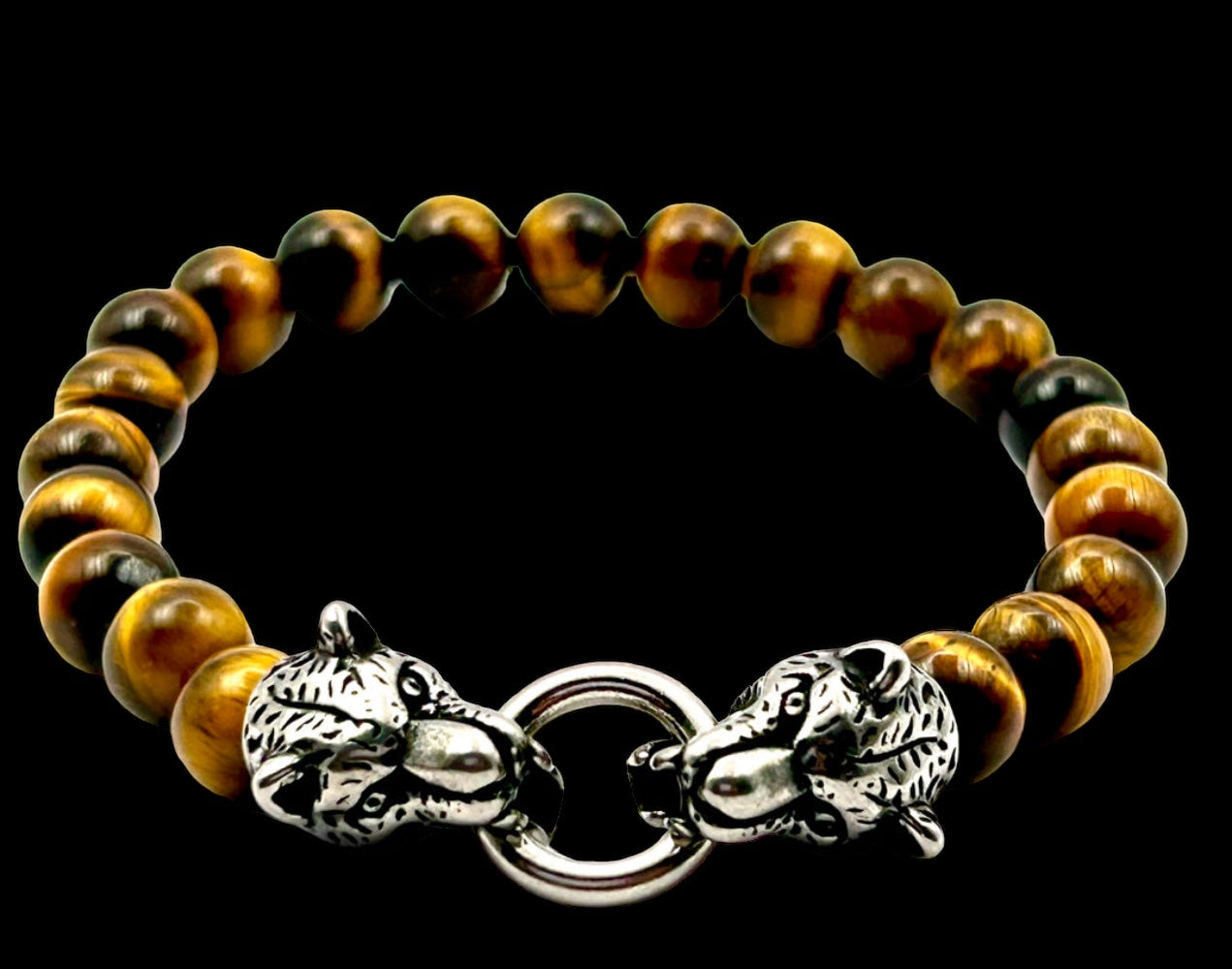 Wolf Head Tigers Eye