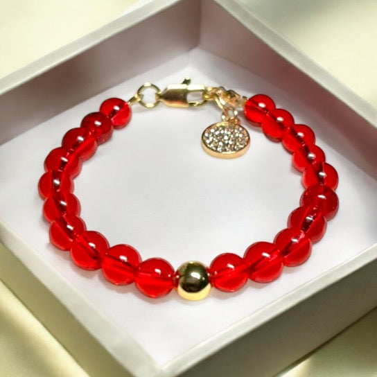 Gold Disc Vivid Red