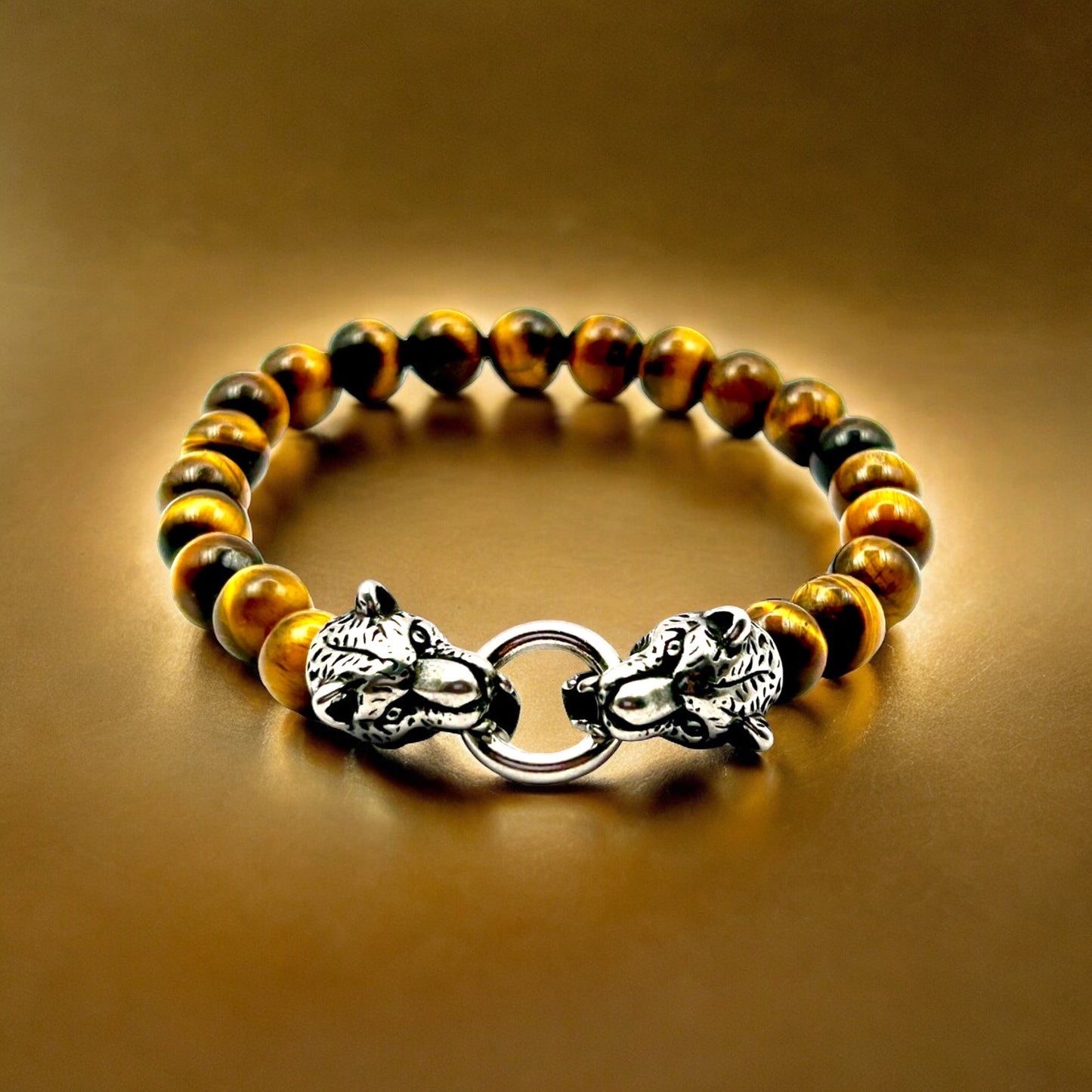 Wolf Head Tigers Eye