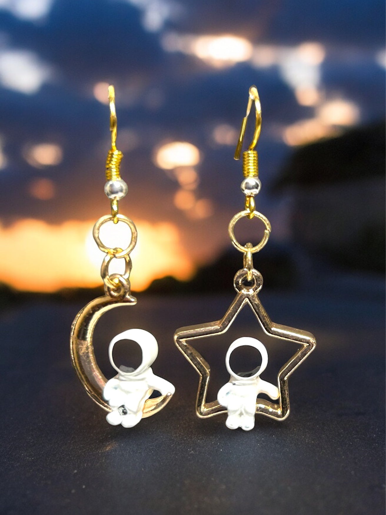 Spacemen Earrings