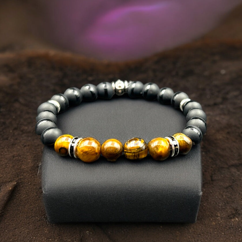 Tigers Eye w/ Black Onyx