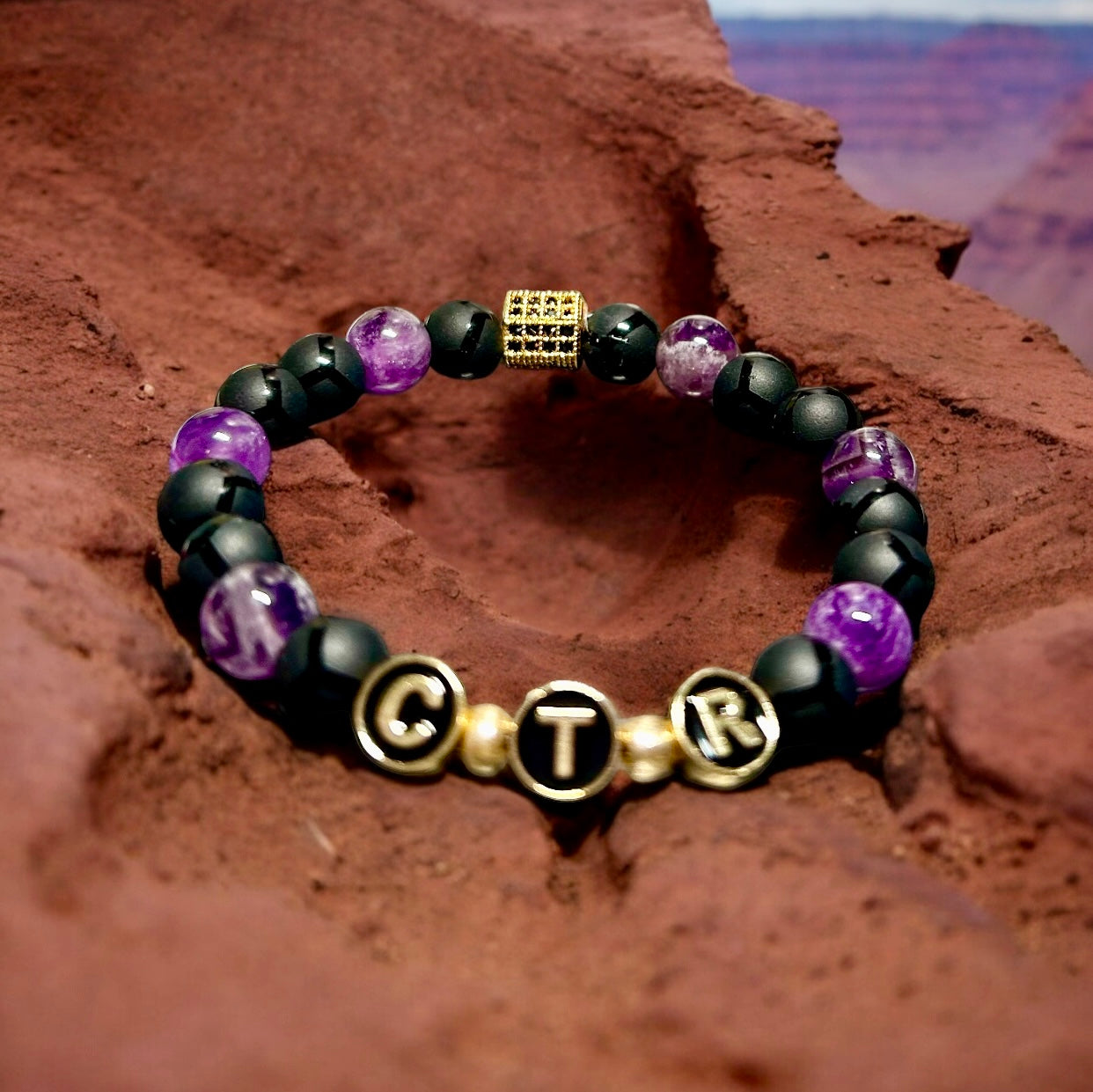 CTR Black Onyx and Amethyst