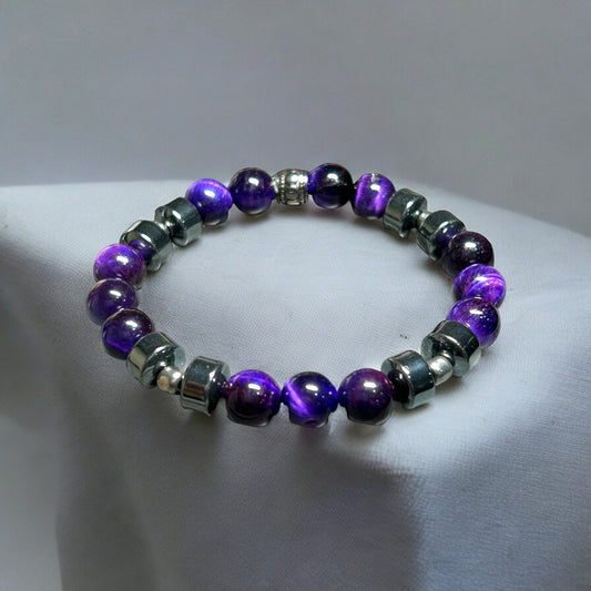 Luxury Sphere-Purple Tigers Eye