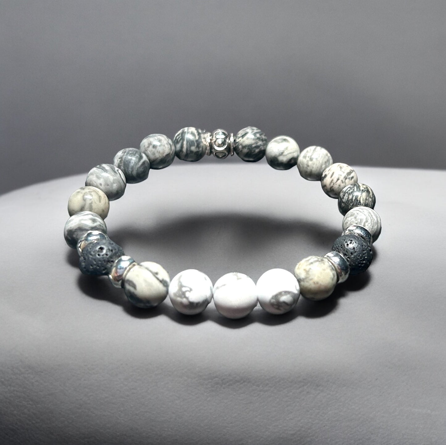 Gray Laborite and Howlite