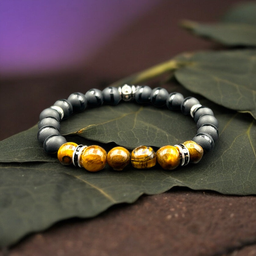 Tigers Eye w/ Black Onyx